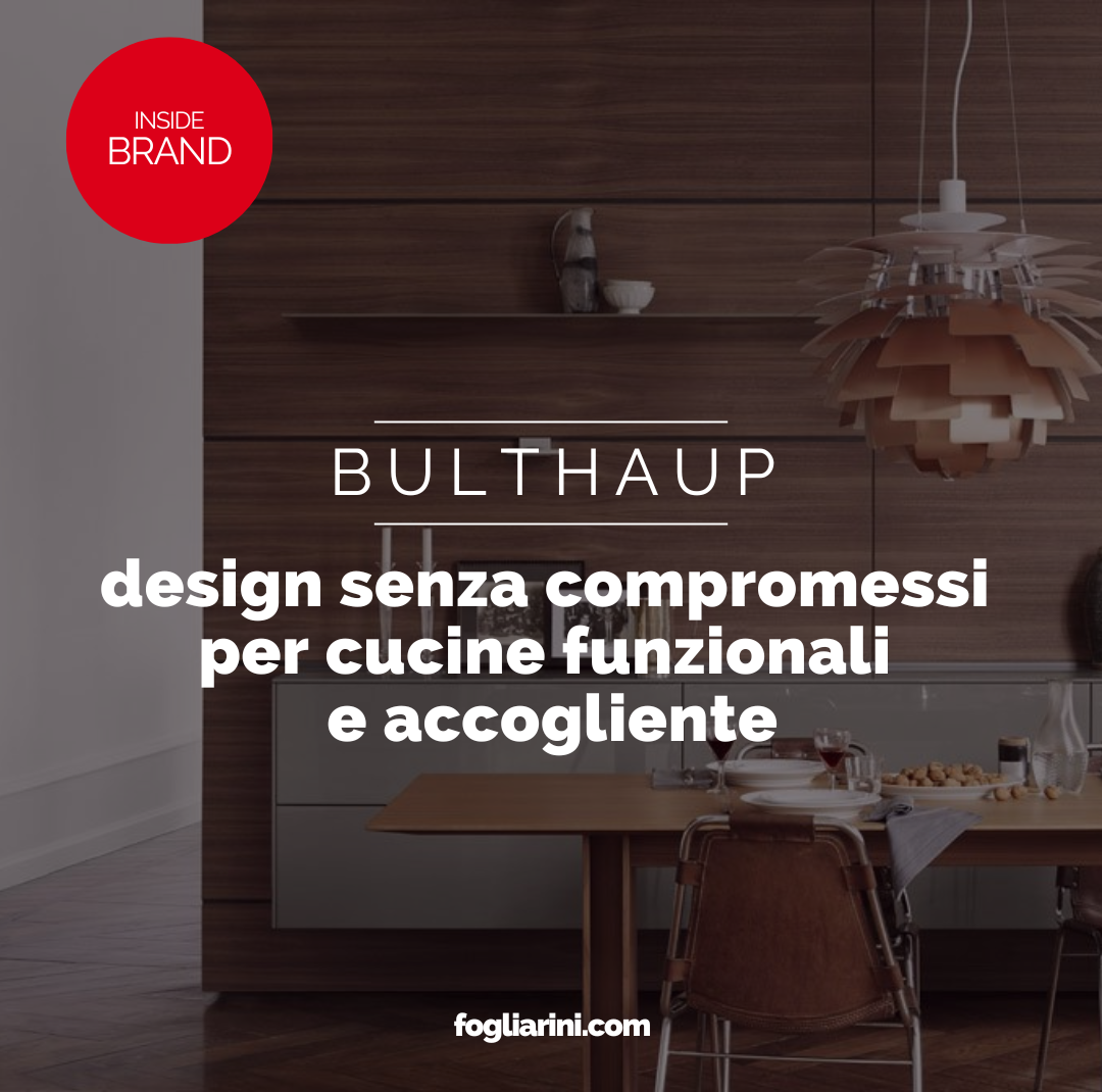 bulthaup: design senza compromessi per uno spazio cucina funzionale e accogliente