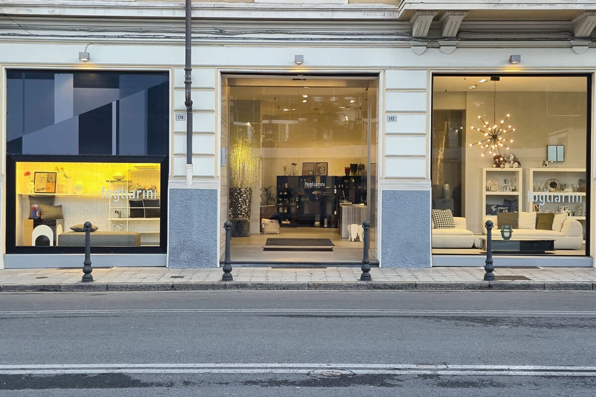 Fogliarini Sanremo esterno negozio showroom