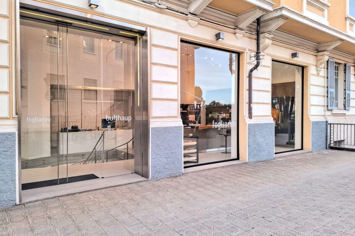Fogliarini Bulthaup Sanremo esterno negozio showroom