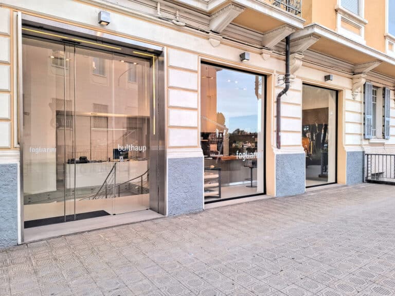 Fogliarini Bulthaup Sanremo esterno negozio showroom
